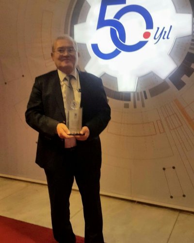 Eskişehir Chamber of Industry Awarded a Plaque to Şahlan Kabin in the 50th Anniversary Companies Category